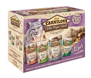 CARNILOVE cat vrecko MULTIPACK 12x85g - 1 balenie