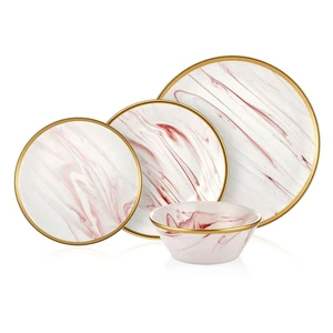 24-dielny set porcelánového riadu Mia Lucid Rose