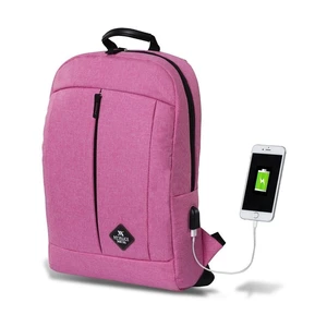 Fuchsiový batoh s USB portom My Valice GALAXY Smart Bag