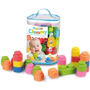 Baby Clementoni - Kostky soft 48 ks