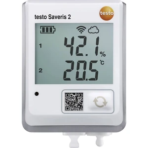 testo Saveris 2-H2 multifunkčný datalogger  Merné veličiny teplota, vlhkosť vzduchu -30 do 70 °C 0 do 100 % rF