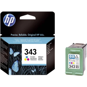 HP Ink cartridge 343 originál  zelenomodrá, purpurová, žltá C8766EE náplň do tlačiarne