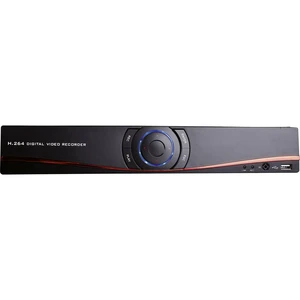 m-e modern-electronics 55325 DVR 3004 4-kanálová sieťový IP videorekordér (NVR) pre bezp. kamery