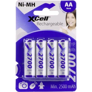 XCell X2700AA B4 tužkový akumulátor typu AA  Ni-MH 2700 mAh 1.2 V 4 ks