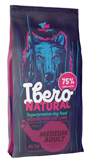 Ibero NATURAL dog MEDIUM ADULT - 2x12kg