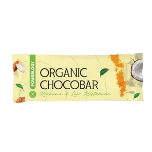 Powerlogy Organic Kurkuma Chocobar 40% 50 g