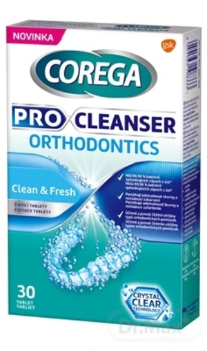 COREGA PRO CLEANSER ORTHODONTICS