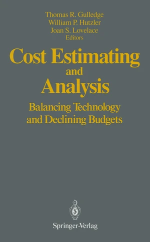 Cost Estimating and Analysis