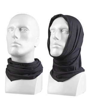 Multifunkční šátek HEADGEAR Mil-Tec® - černý (Barva: Černá)