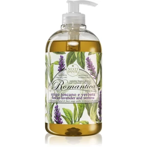 Nesti Dante Romantica Wild Tuscan Lavender and Verbena jemné tekuté mydlo na ruky 500 ml