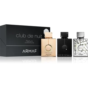 Armaf Club de Nuit Man Intense, Sillage, Milestone darčeková sada pre mužov unisex 3x30 ml