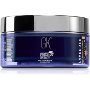 GK Hair Bombshell Masque farbiaca maska pre blond vlasy odtieň Lavender 200 g