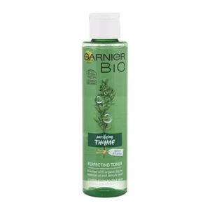 Garnier Bio Purifying Thyme 150 ml pleťová voda a sprej na smíšenou pleť; na mastnou pleť; na citlivou a podrážděnou pleť; na pigmentové skvrny