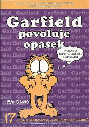 Garfield povoluje opasek - Jim Davis