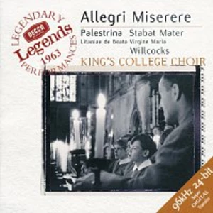 Choir of King's College, Cambridge, Sir David Willcocks – Allegri: Miserere / Palestrina: Stabat Mater CD