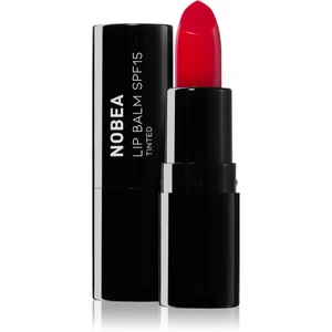 NOBEA Day-to-Day Lip Balm SPF 15 Tinted balzam na pery SPF 15 #L02 Cherry red 4 g