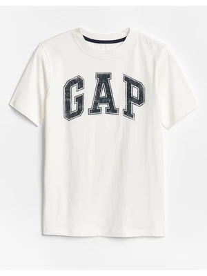 GAP Logo Triko dětské Bílá