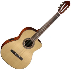 Cort AC120CE OP 4/4 Natural Chitarra Classica per Concerto con Preamplificatore