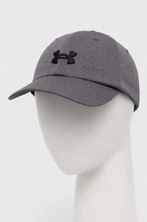 Šiltovka Under Armour šedá farba, s nášivkou, 1376705