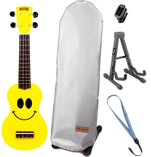 Mahalo U-SMILE SET Yellow Sopránové ukulele