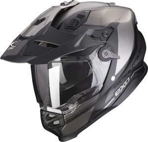 Scorpion ADF-9000 AIR TRAIL Matt Black/Silver S Přilba