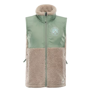 Detská vesta supratherm ALPINE PRO ASONO ASPEN GREEN