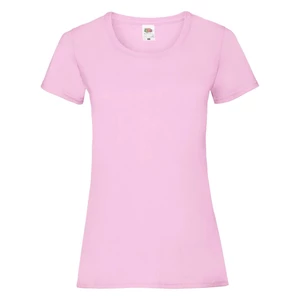 Pink Valueweight Fruit of the Loom T-shirt