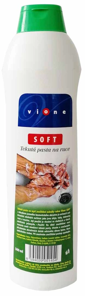 Tekutá čistící pasta na ruce, 500 ml, v láhvi