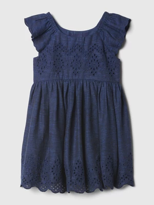 Navy blue linen dress GAP