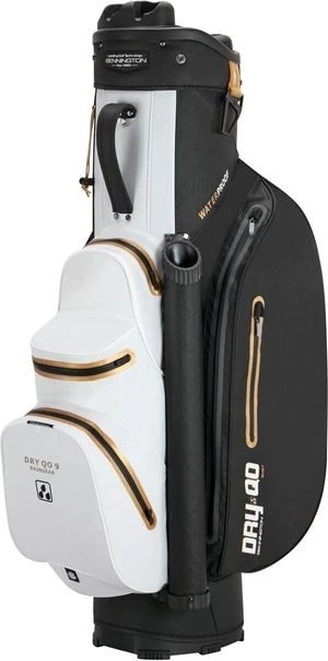 Bennington QO 9+ Waterproof Black/White/Gold Bolsa de golf