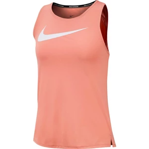 Dámské tílko Nike Swoosh Run Tank oranžové, S