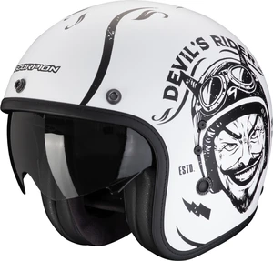 Scorpion BELFAST EVO ROMEO Matt White/Black L Casque