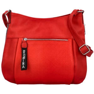 Dámská crossbody kabelka červená - Romina & Co Bags Dolma