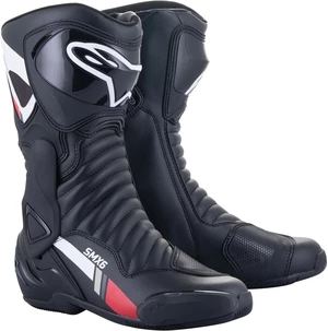 Alpinestars SMX-6 V2 Boots Black/White/Gray 47 Botas de moto