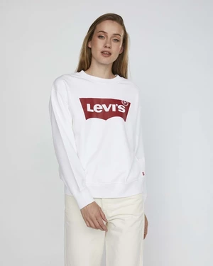 Levi's® Graphic Standard Crew Mikina Bílá