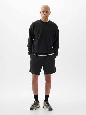 Black men's tracksuit shorts GAP