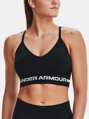 Under Armour UA Seamless Low Long Sportovní podprsenka Černá