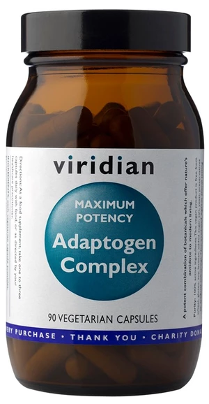 VIRIDIAN Maxi Potency Adaptogen Complex 90 kapslí