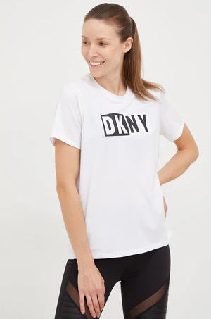 Tričko Dkny bílá barva, DP2T5894