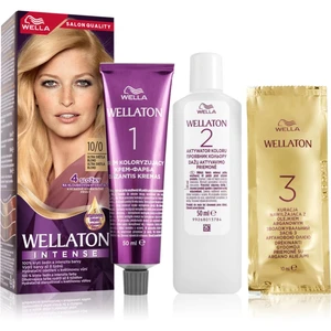 Wella Wellaton Intense permanentní barva na vlasy s arganovým olejem odstín 10/0 Lightest Blonde 1 ks