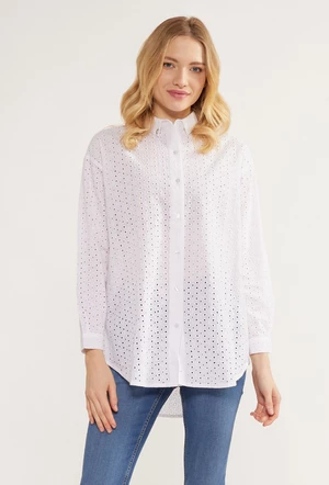 MONNARI Woman's Blouses Openwork Women's Shirt