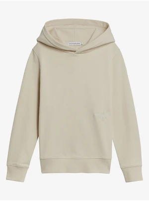 Beige Girls' Hoodie Calvin Klein Jeans - Girls