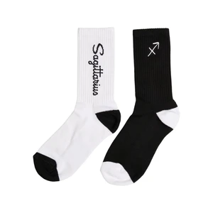 Zodiac Socks 2-Pack Black/White Shooter