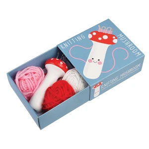 Zestaw kreatywny Knitting Kit Mushroom – Rex London