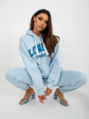 Light blue and blue tracksuit by Larain