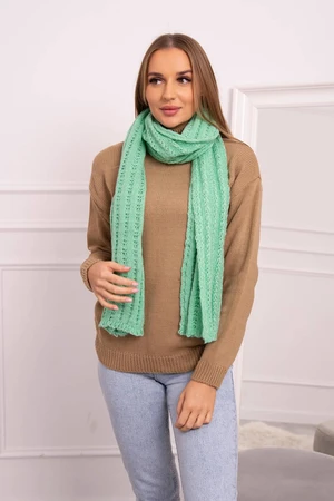 SL40 Women's scarf dark mint