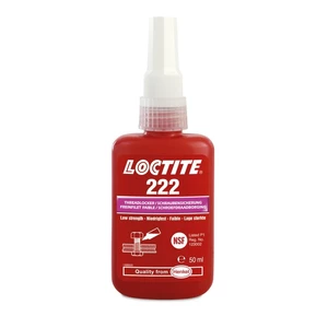 Lepidlo do závitů, nízkopevnostní, 50 ml - Loctite 222