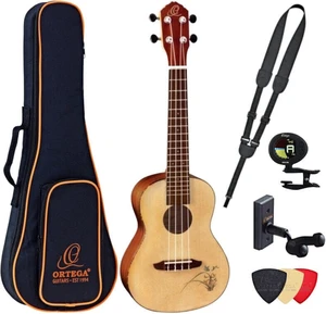 Ortega RU5 Deluxe SET Natural Ukulele koncertowe