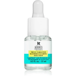 Kiehl's Dermatologist Solutions Truly Targeted Blemish-Clearing Solution sérum na aknóznu pleť pre ženy 15 ml