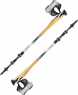 Leki Cross Trail Carbon White/Envy/Black 100 - 135 cm Bastones de trekking